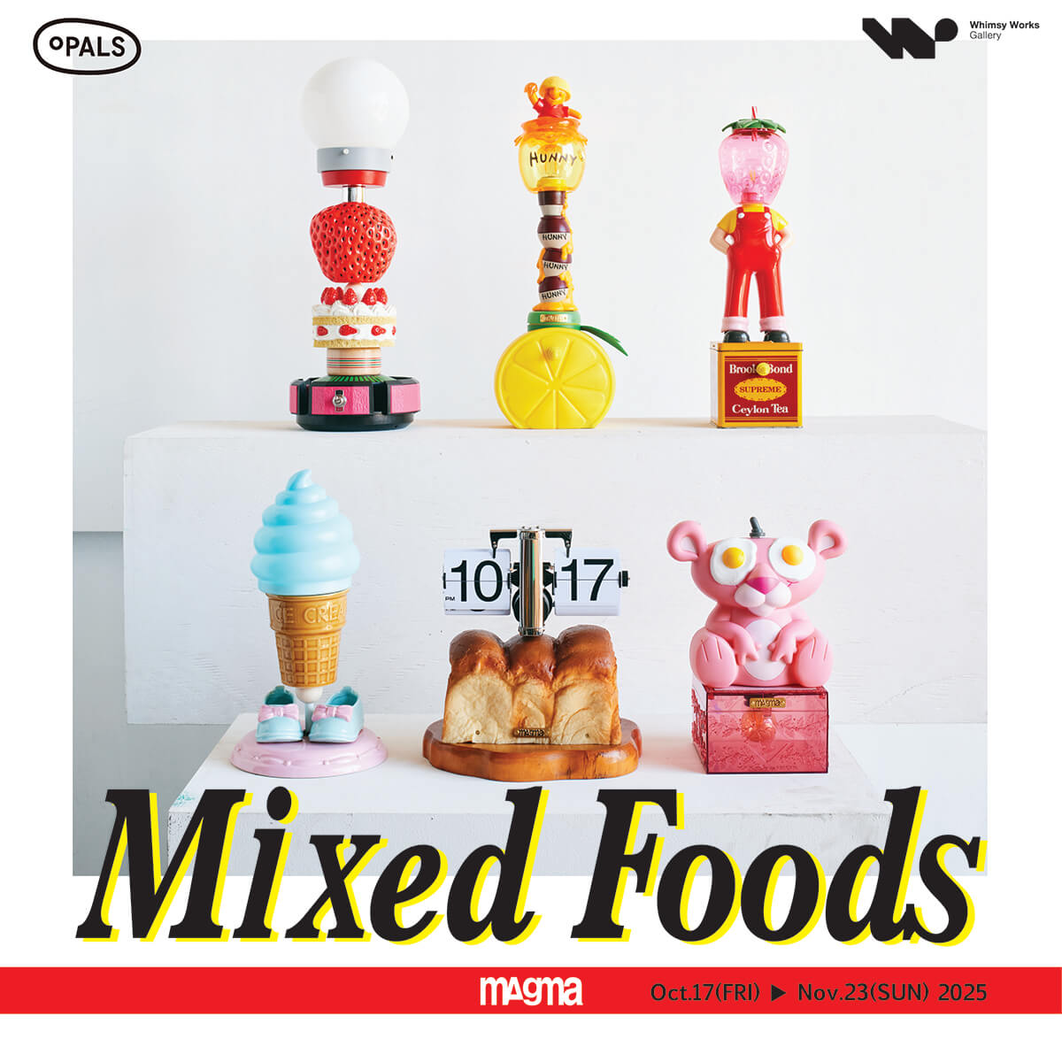 台北展覽 magma Solo Exhibition《Mixed Foods》
