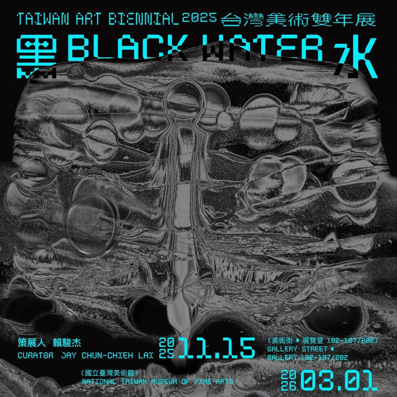台中展覽 黑水—2025 臺灣美術雙年展