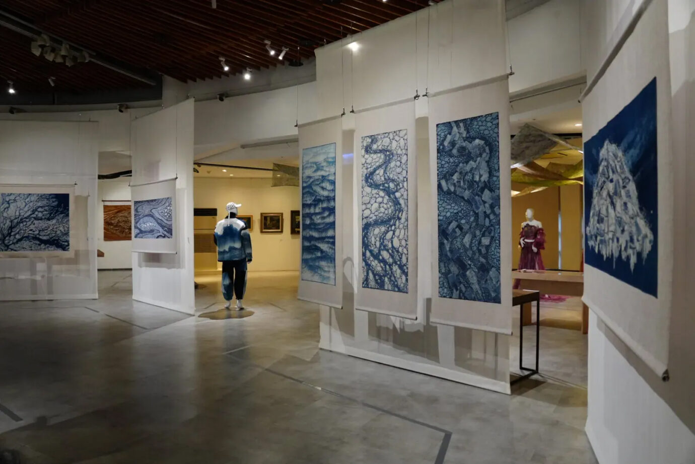 台北展覽 染魂織夢 纖維情-陳景林染織創作展