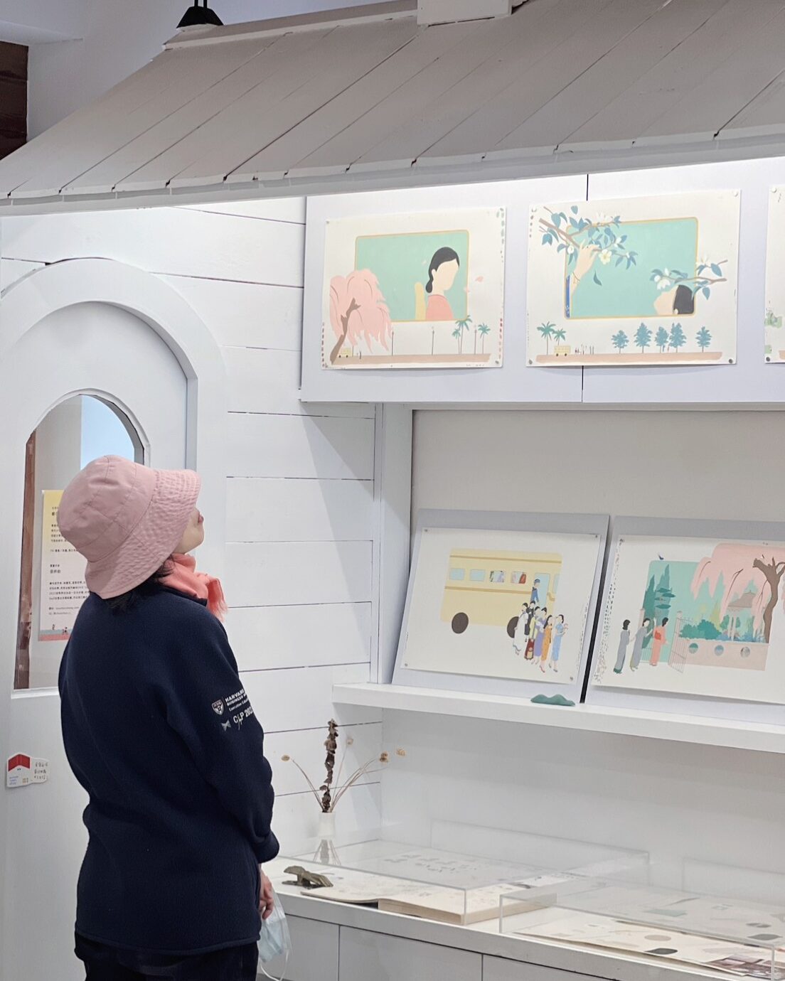 台北展覽 張梓鈞《畫途中:臺灣第一位女畫家陳進》繪本原畫展