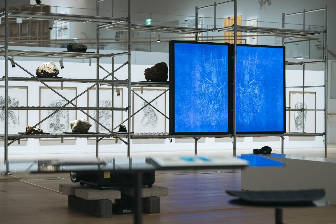 新北展覽 棉線與石頭